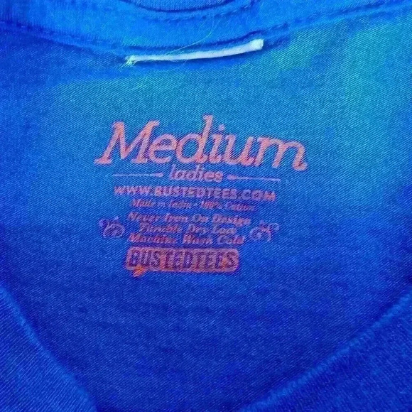 Derek Zoolander Center for Kids Who Can't Read Good T-Shirt, Blue, Womens Size M - Picture 5 of 7